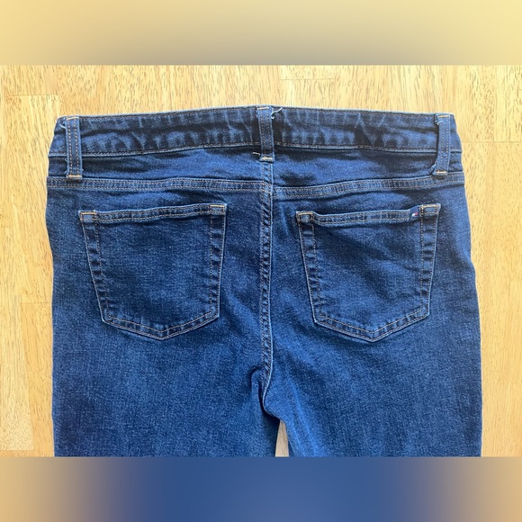 Tommy Hilfiger Womens Stretch Boot Cut Dark Wash Jeans Blue Size 12R - Picture 6 of 9